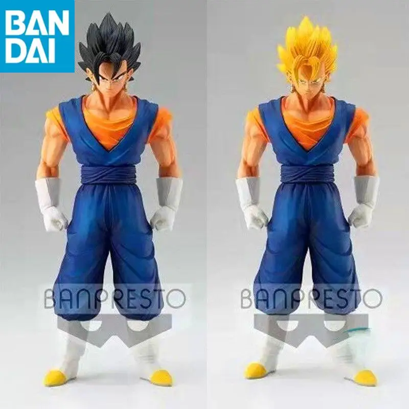 

In Stock Bandai Model Doll Brand New Boxed Dragon Ball Solid Edge Works Vegetto Original Anime Characters Garage Kit Collectible