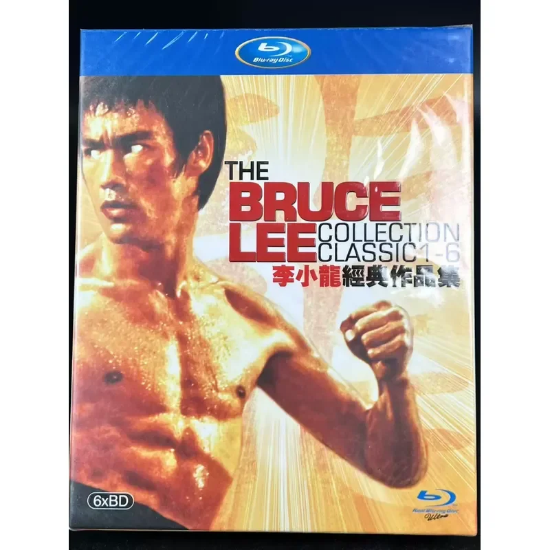 New BD Blu-ray High Definition Bruce Lee Classic Collection 1-6 6 Disc English Mandarin Chinese Subtitles
