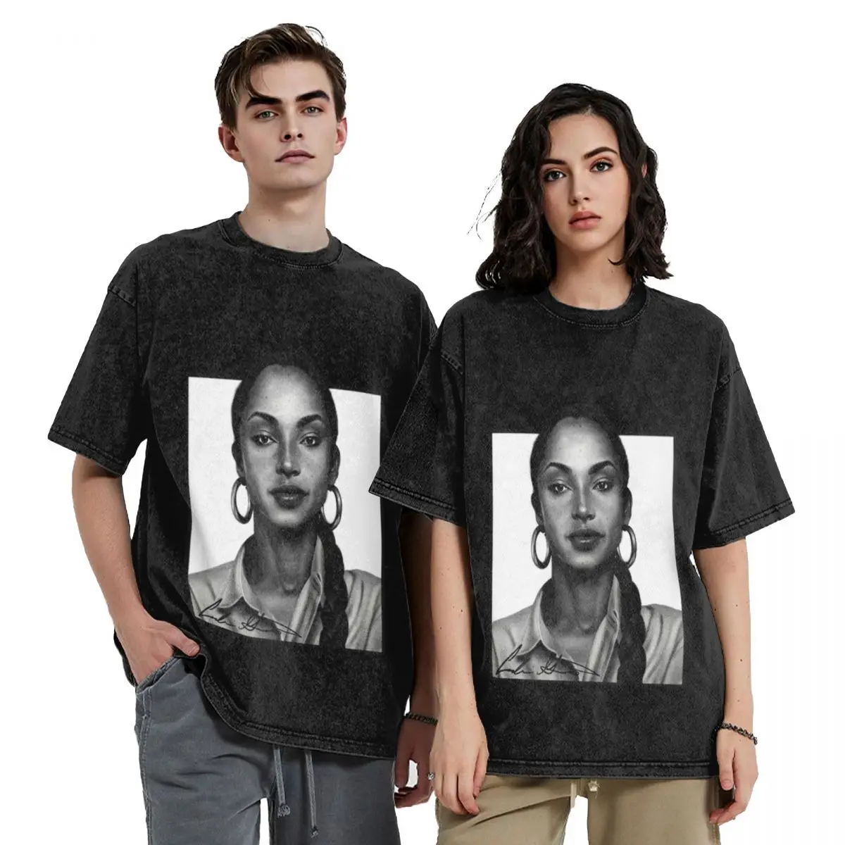 

iSalem Sade, Black and White Portrait T-Shirt T-Shirt affliction shirts for a boy cheap stuff anime clothes for men