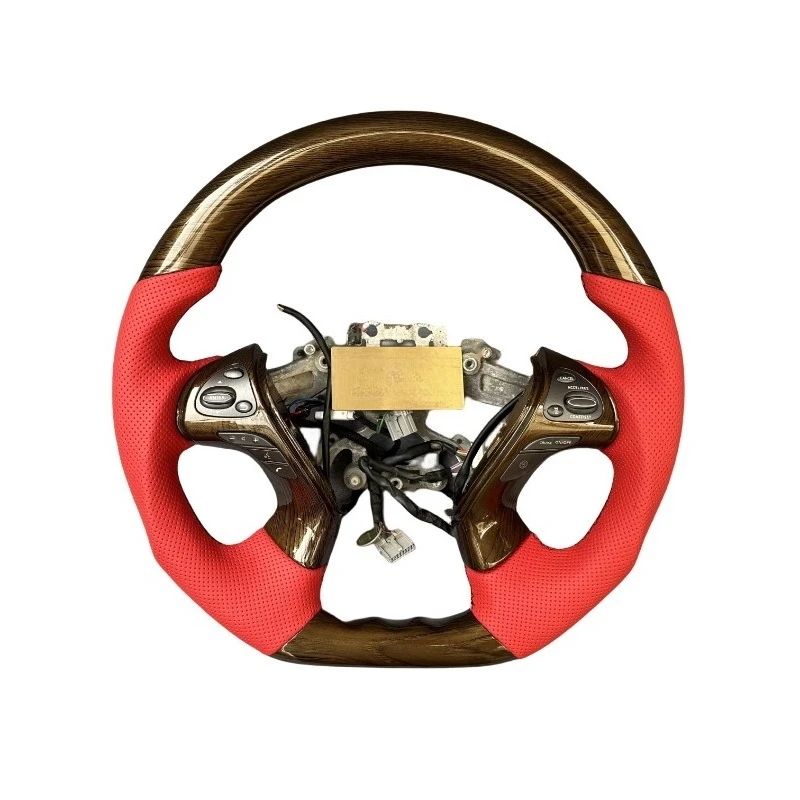

Modi-Wheel Custom Wood Grain Carbon Fiber Car Steering Wheel Q70 QX60 M37 M56