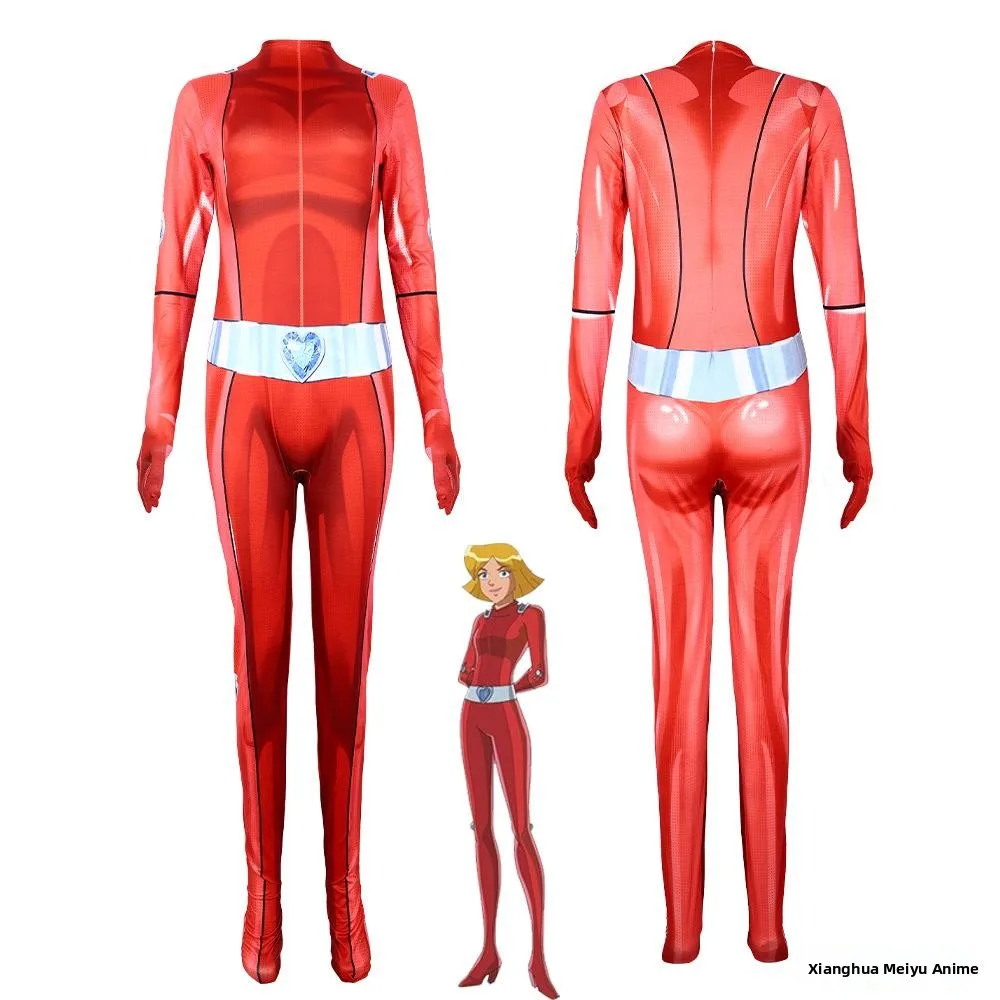 Loween Anime fille combinaison corps serré Costume Agent fille Costume 2025 automne Faion dames ethnique scène Costume