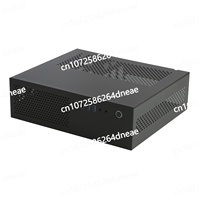 For MATX24X24 Motherboard Small 1U 7.3L Computer Case SKTC A10 Mini Desktop HTPC Computer Case