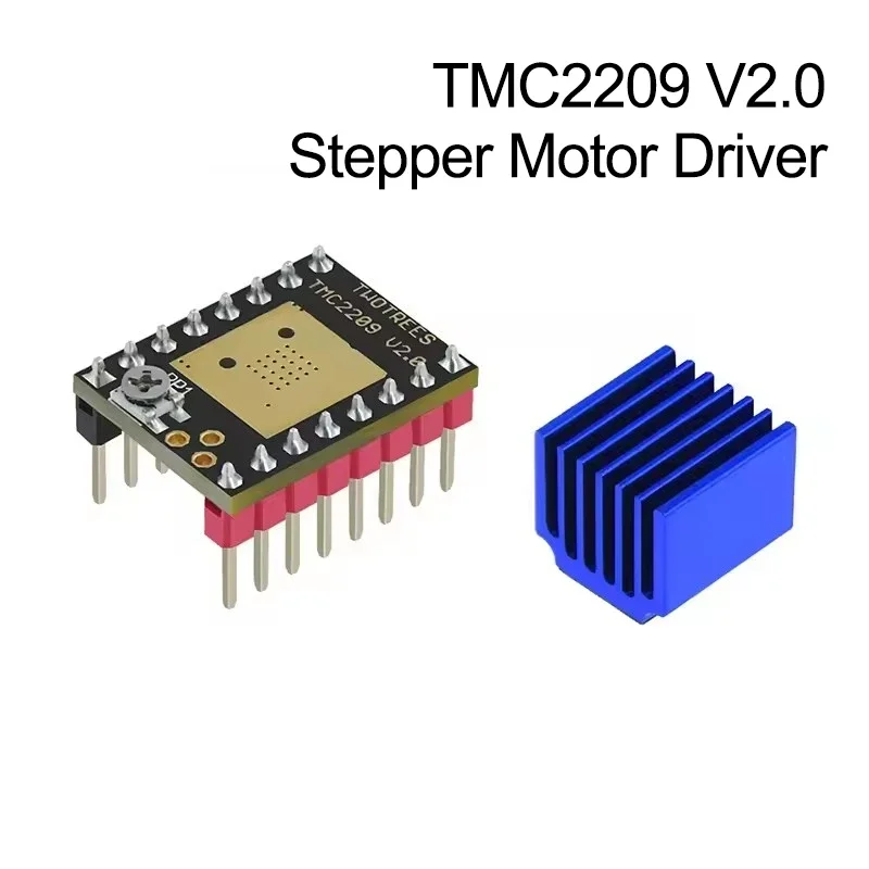 3D-printeronderdelen voor TMC2209 V2.0 driver Nema17/23 stappenmotor driver Step Stick 2.5A UART Ultra Silent MKS Robin Nano Tinybee