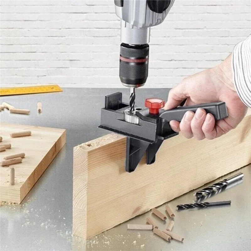 

Y42A-Dowel Drill Guide,Adjustable Self Centering Dowel Jig Kit For 3-12Mm Wood Dowel Straight Hole Drilling Guide (38Pcs Set)