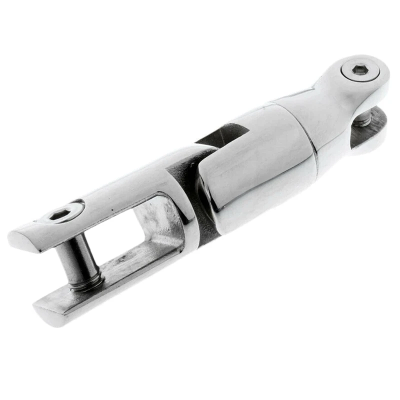 

Stainsless Steels Boat Anchors Swivels Connector MultiDirectional Double Anchors for Boat Marine Easy Installation