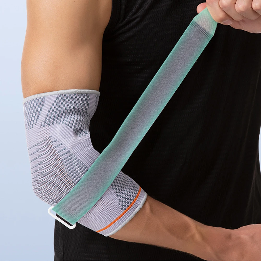 1/2Pcs Elbow Support Brace with Gel Pad for Women & Men Elbow Compression Sleeves for Golfer, Arthritis, Tendonitis Pain Relief