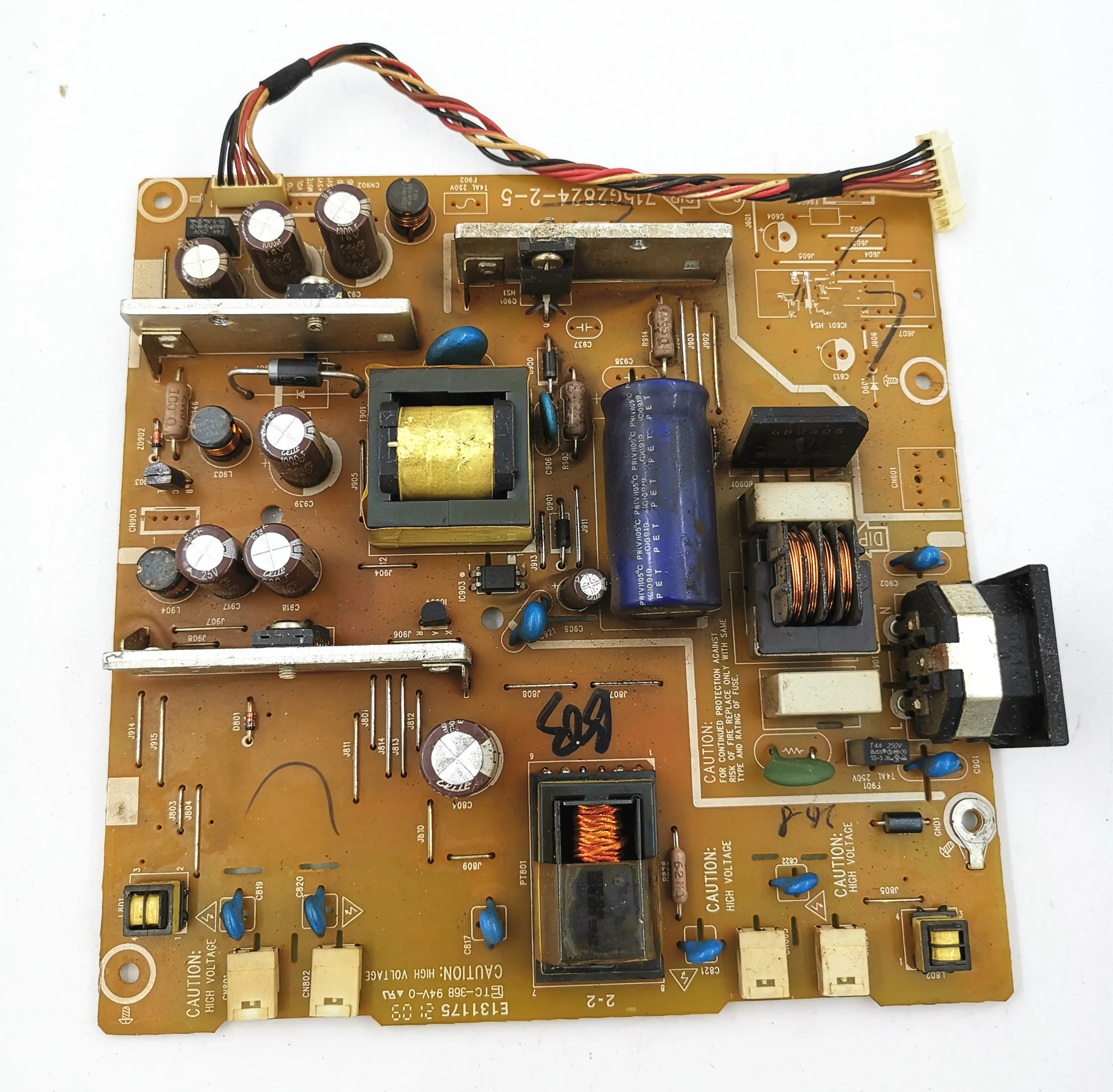 العمل الجيد للوحة إمداد الطاقة AOC 919SW TFT19W80PS 190VW9 715G2824-2