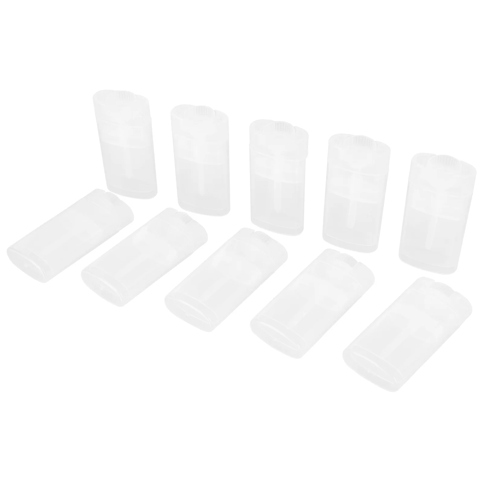 10 Pcs Deodorant Bottle Multipurpose Cream Sub Filling Package Holder Container Plastic Abs Jar Face