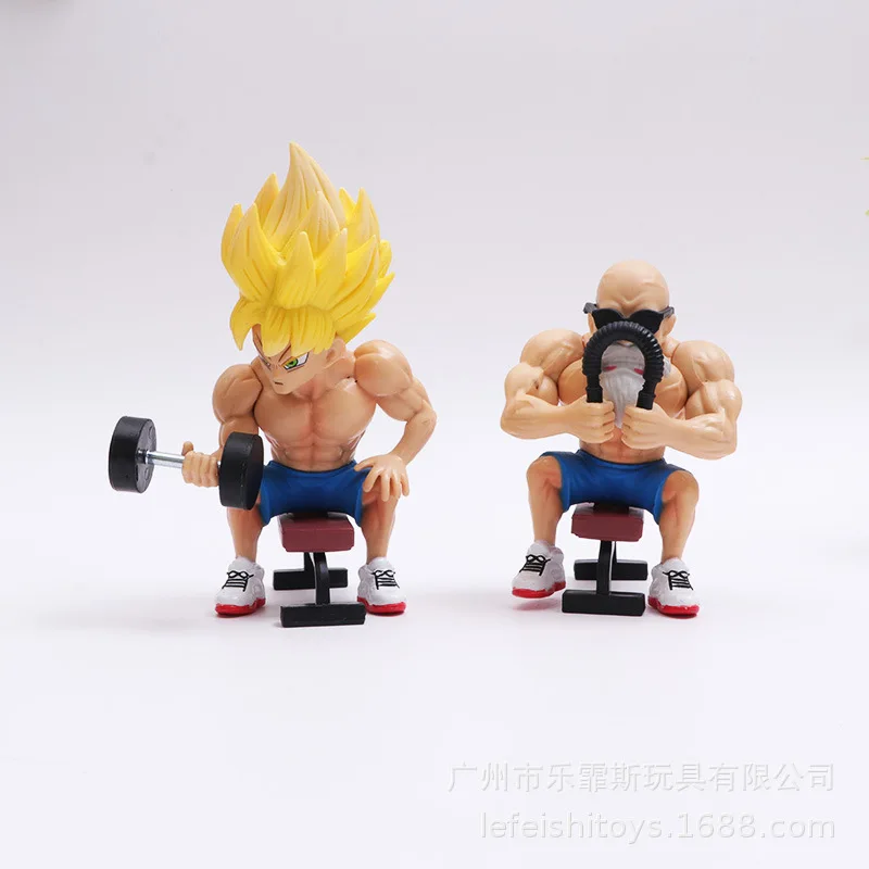 Figura de acción de Dragon Ball Z, figura Broly de 12cm, figura de Anime Broly de Fitness, estatua Super Broly, modelos de colección, juguetes nuevos