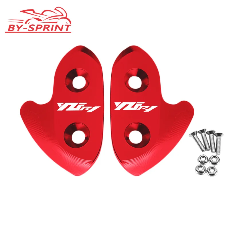 NEW Accessories For YZFR1 R1 2015 2016 2017 Motorcycle CNC Windscreen Mirror Cap Driven Eliminators Mirror Hole Cover r1
