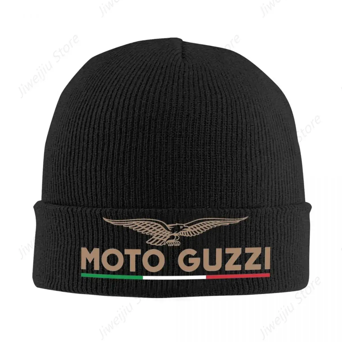 Race Moto Guzzi Eagle Motorcycle Motor Cross Slouchy Beanie For Women Men Warm Skull Knitting Hat Cap