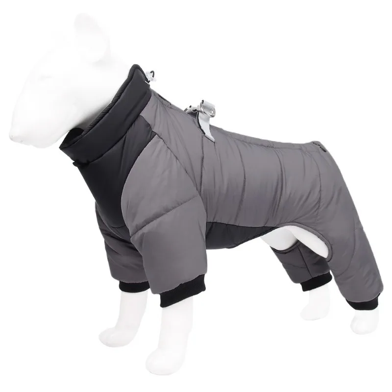

Dog clothes Winter dog four-legged clothes, Shiba Inu down jackets, pet cotton-padded clothes to keep warm