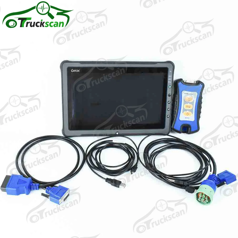 Truck Diagnostic Tool USB Link Software Scanner for NEXIQ 125032 Excavator USB Link 3 with F110Tablet