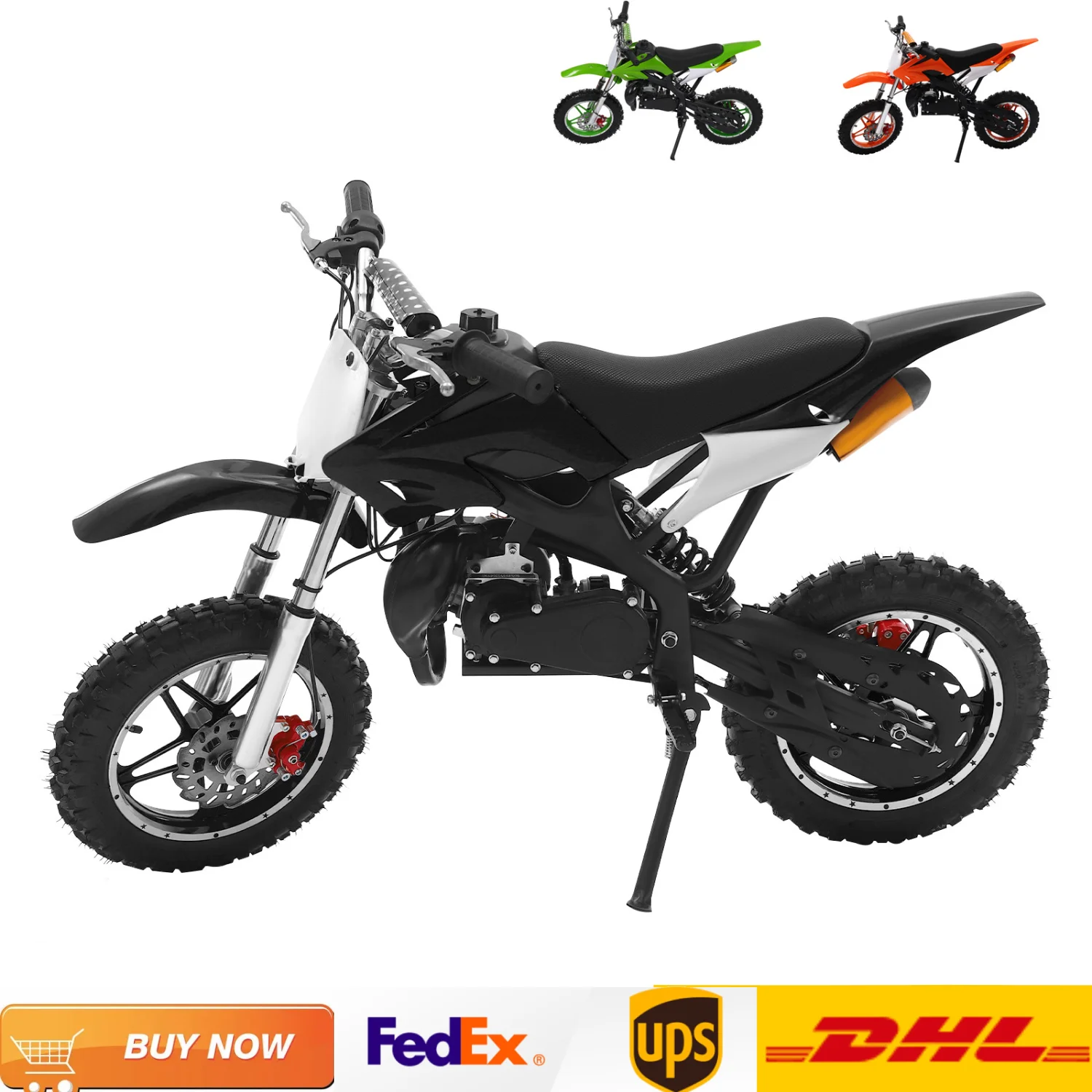 Pocket Motorcycle Dirt Bike 2-Stroke 49cc Off-Road Motorcycle Kids Toys Motorcycle Ride On Motorcycle For 6-16 Years Old Kids