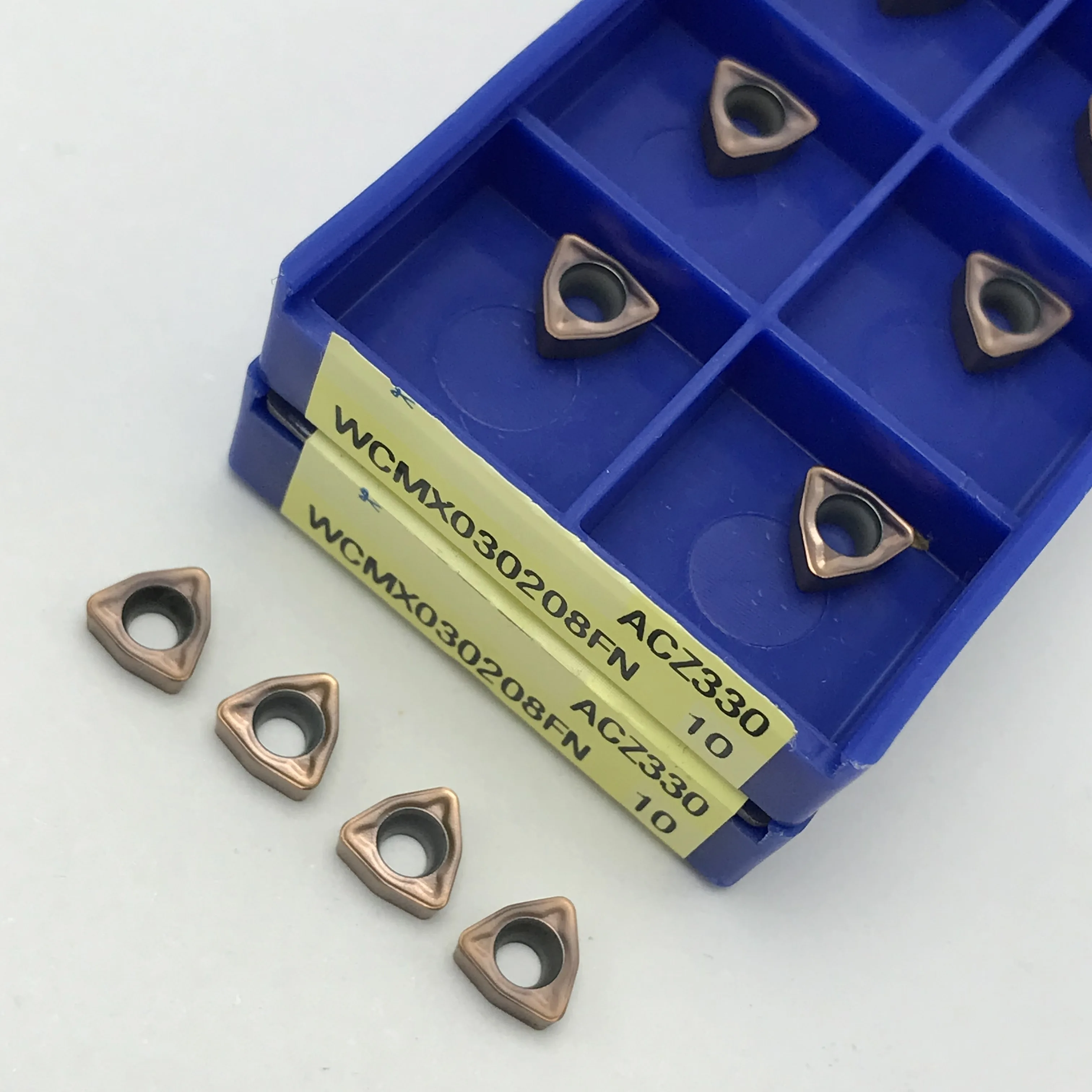 WCMX030208 WCMX040208 WCMT050308 WCMT06T308 WCMT080412 AZC330 U Drill Turning Inserts High Quality Carbide Insert CNC Lathe Tool