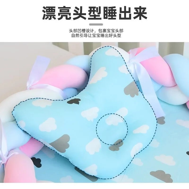 الرضع المشارك سرير عش الوليد طفل السرير مع سياج الوفير سرير الطفل مهد المهد ل مجموعات الفراش النوم الآمنة الهدايا #4