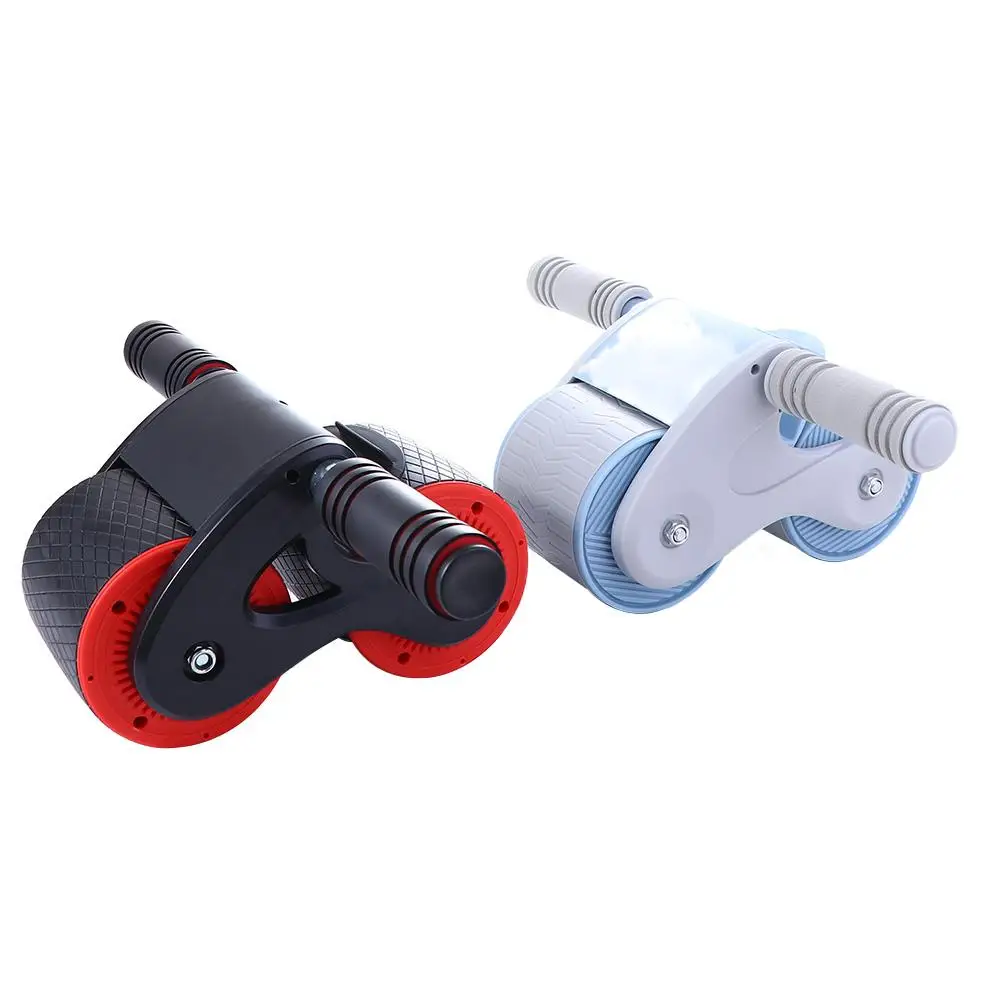 

Stretch Muscle Trainer Ab Roller Anti Slip Abdominal Wheel Abdominal Roller Belly Wheel Automatic Rebound Abdominal Roller