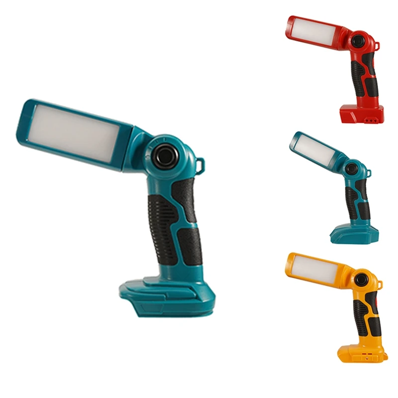 Портативная фотолампа, Рабочая лампа, мощность 12 Вт, для электроинструментов, освещение аккумулятора 18 в