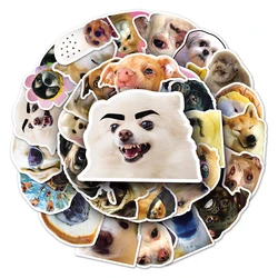 10/30/50PCS Dog MEME Funny Sticker Decals Waterproof Decoration Phone Luggage Fridge Laptop Car Cute Animal Sticker Toy Gift