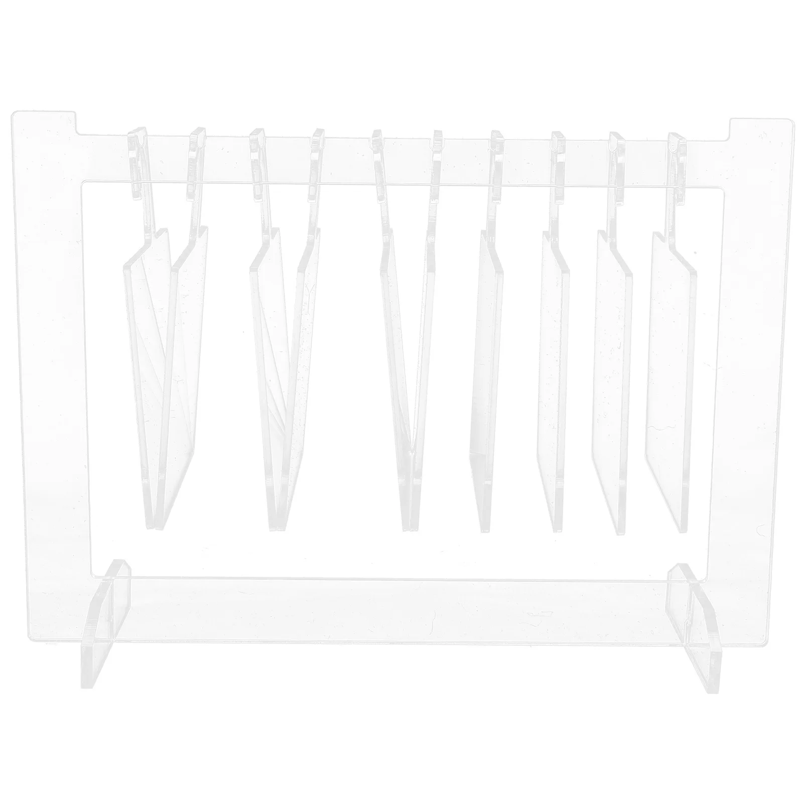 1 مجموعة الاكريليك نصائح عرض مجلس صغير محمول لصالون مانيكير الفن توريد أظافر صناعية حامل قابلة لإعادة الاستخدام مسمار الفن عرض أدوات