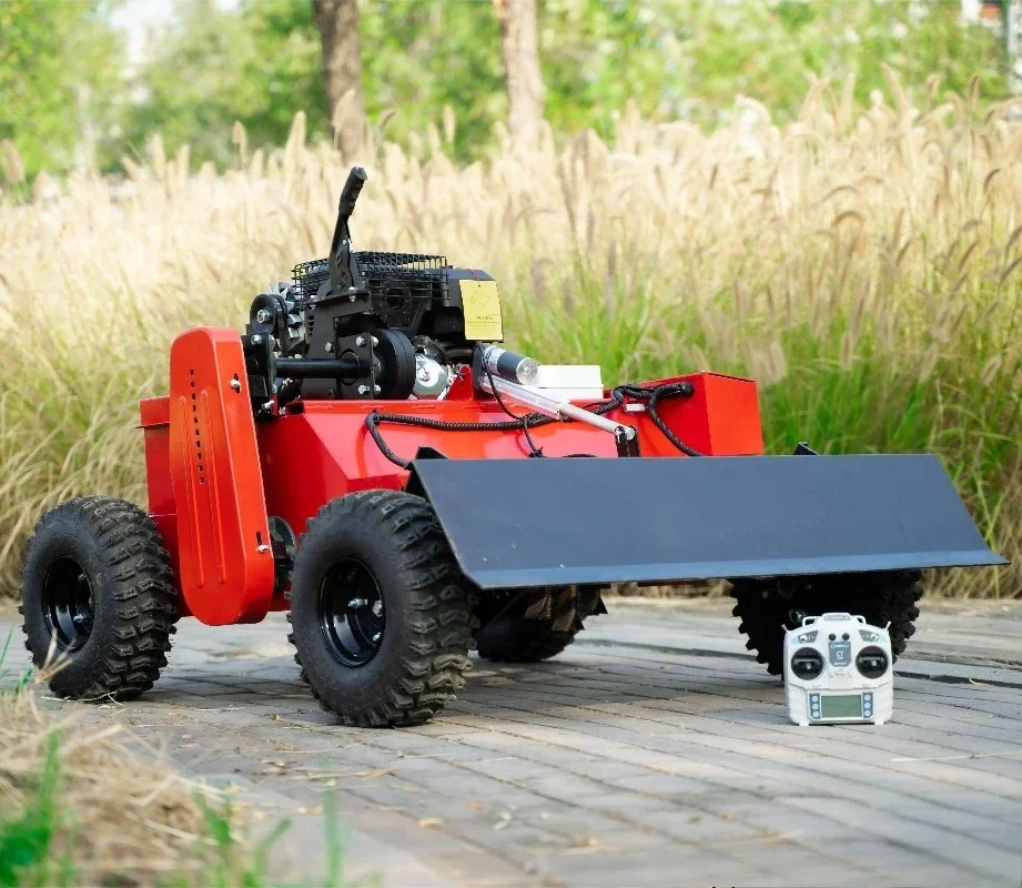 Manufacture direct sale rubber track with wheels set for lawn mower battery local mowers