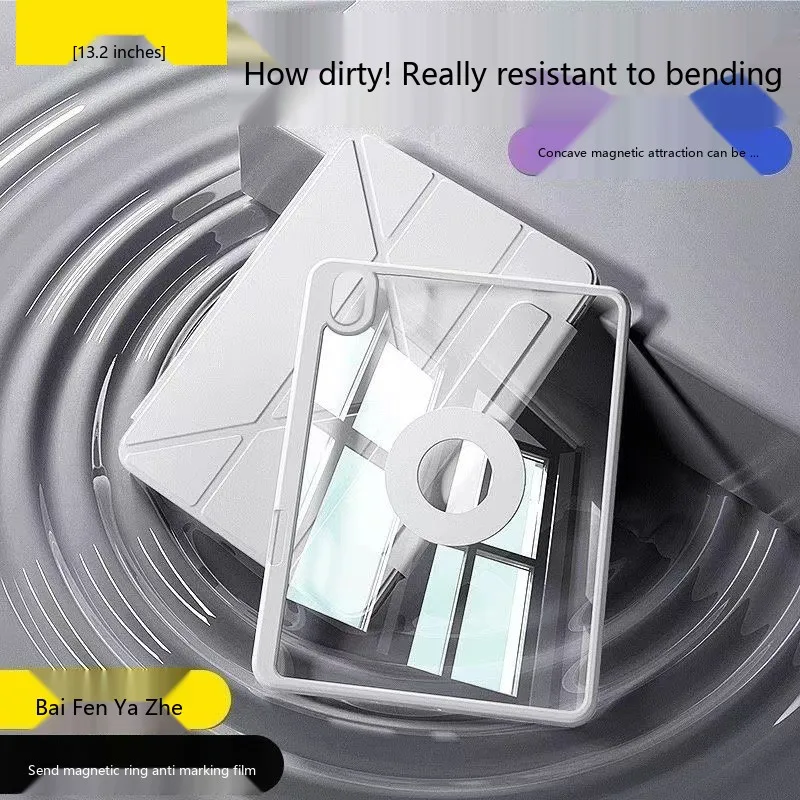 For OPPO Pad OnePlus Pad 13.2 12.1 11.6 11.4 11 8.8 Inch TPU Y Fold 720 Magnetic Separation Case Cover