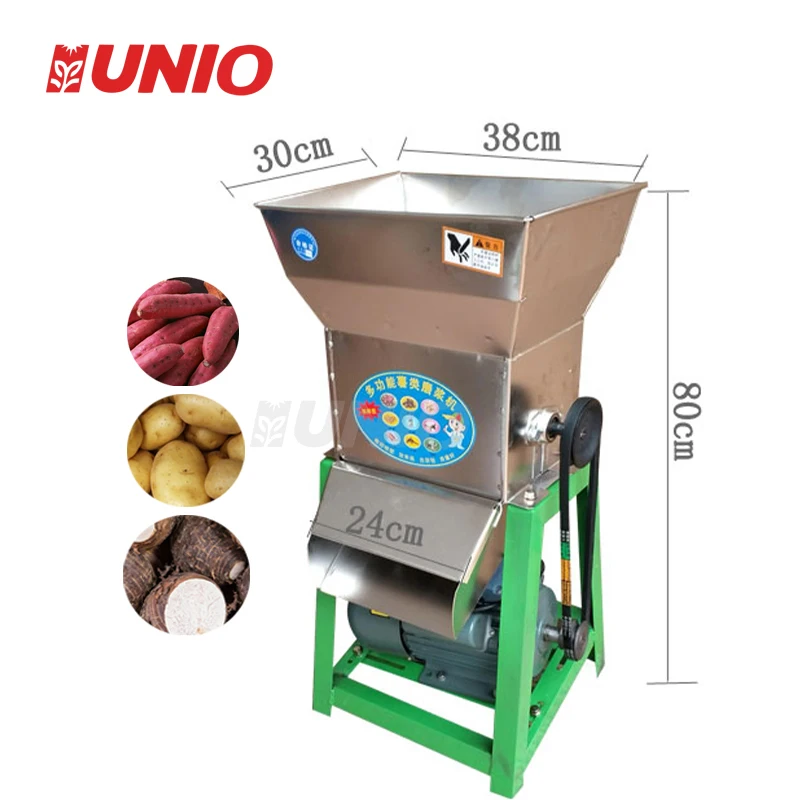 Hot Selling New Cassava Grinding Mill Machine High Productivity Starch Processing Equipment 500-1500kg/h Capacity