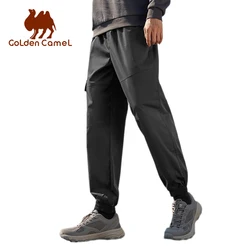 GOLDEN CAMEL Outdoor Hiking Pants Women Waterproof Casual Sports Pants for Men Woven Trousers Cuffed Sweatpants Autumn 2024