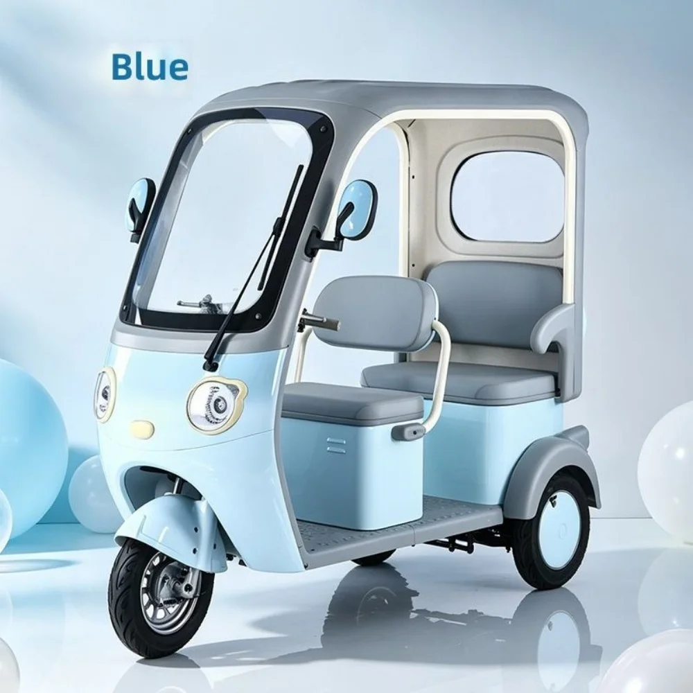 Household electric tricycle, 3 wheel passenger & cargo use, long endurance, durable freight electric three wheeler
