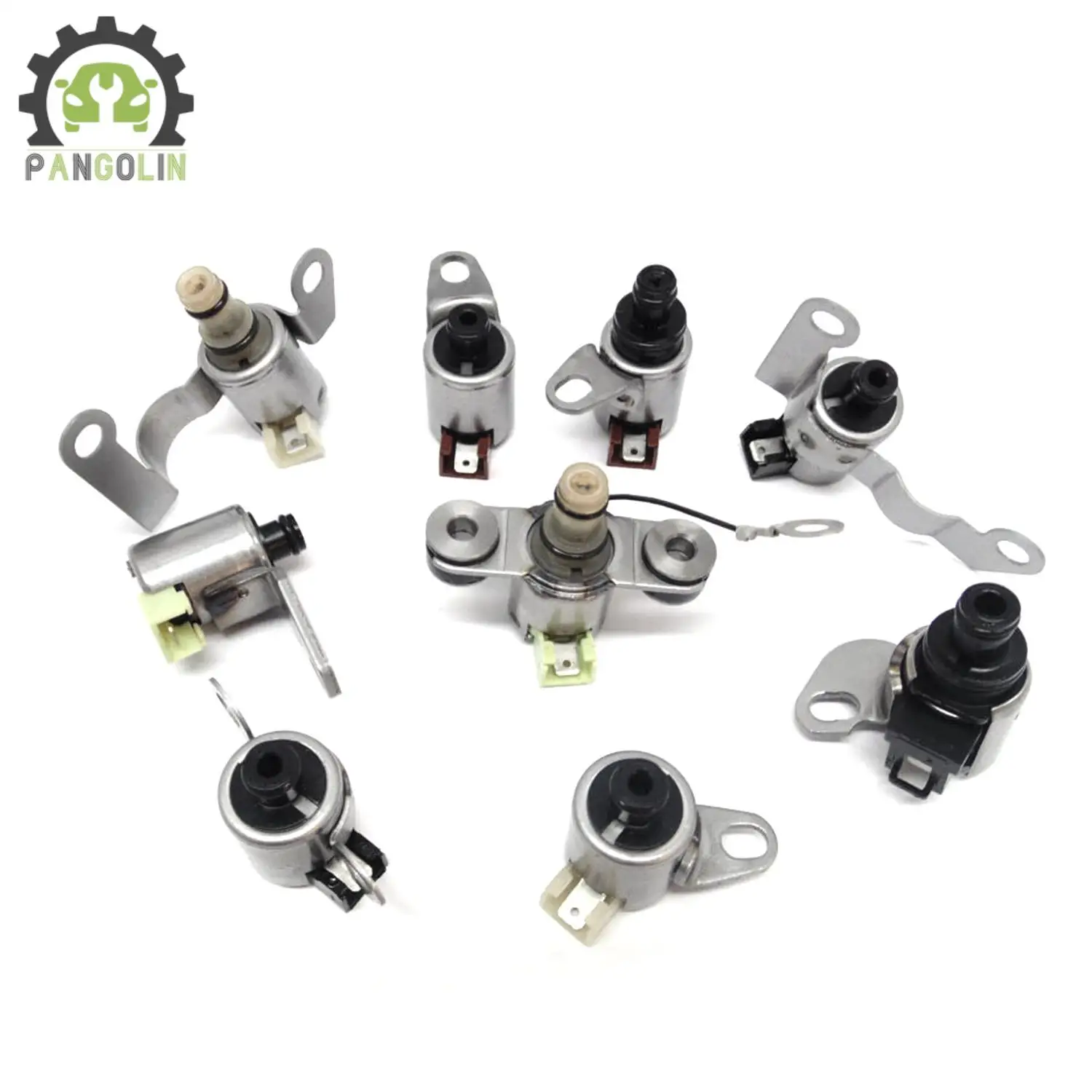 Car Transmission Solenoid Set JF506E RE5F01A 09A 09B for 2000-2010 FORD MAZDA LAND ROVER VW 1.8L 1.9L 2.3L 2.8L 3.0L Refurbished