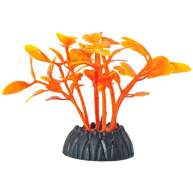 1 шт., искусственный аквариум, декоративные водные растения из ПВХ, имитация сорняков, орнамент, аквариум, трава, цветок, декор, аксессуары