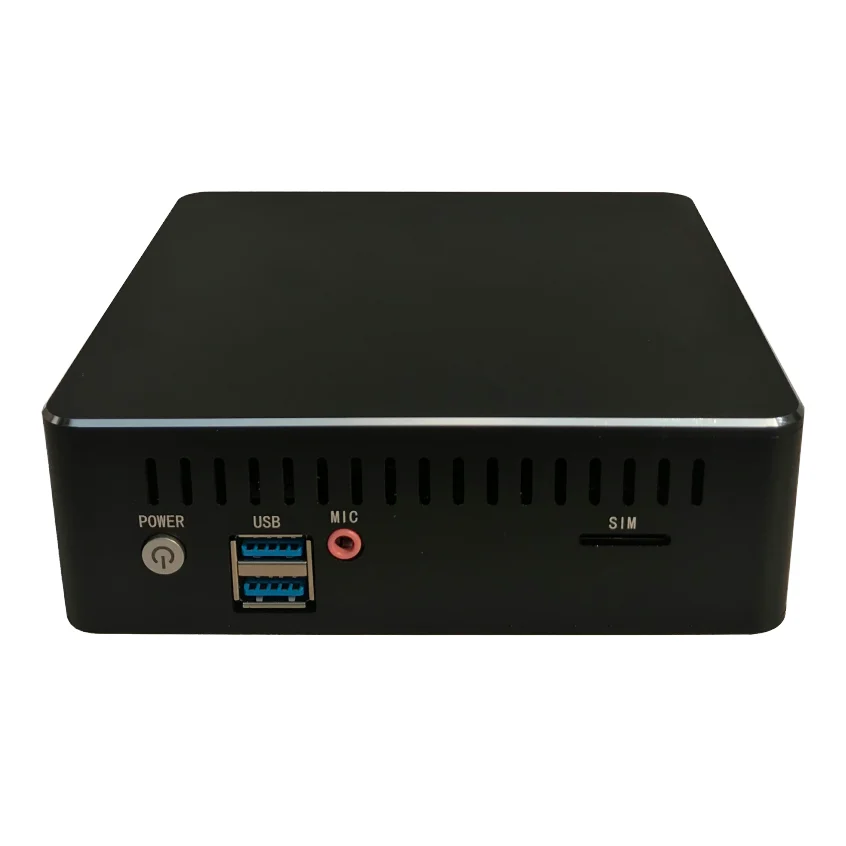 Elsky N67 System Unit Computer Pc Celeron 3855U 3965U And Core I3 I5 I7 1LAN 2USB3.0 MSATA/M.2 SSD For Gaming/Business/Household