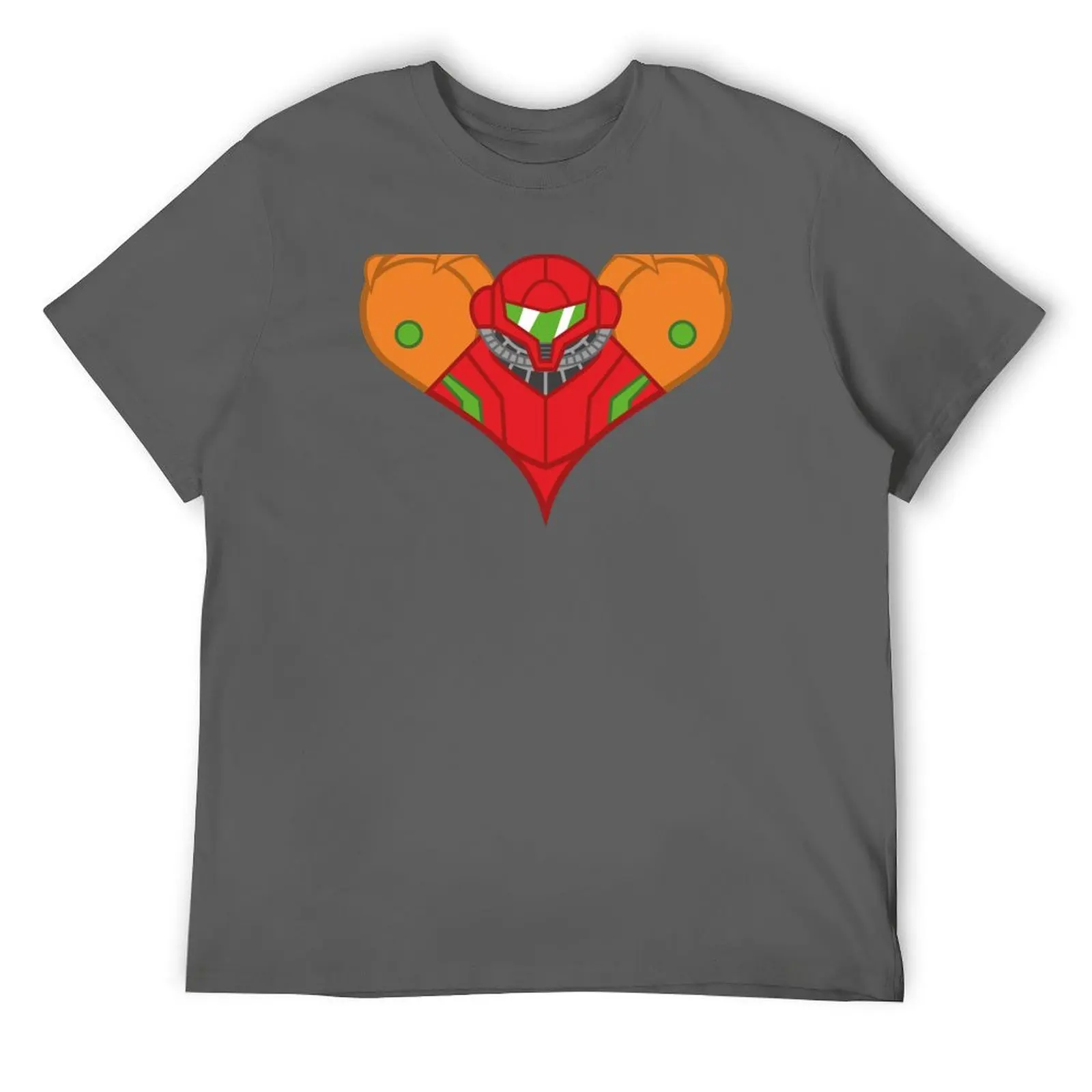 

Samus Heart T-Shirt sweat blue archive blacks funny shirt cotton mens tall t shirts