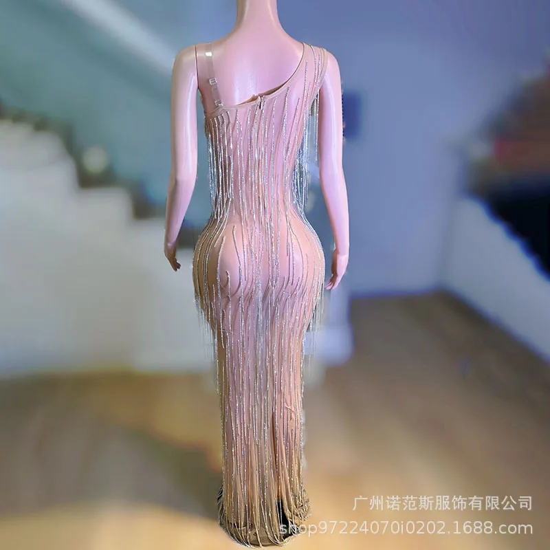 ثلاثي الأبعاد زهرة وهمية اللحوم شرابة المشاهير فستان عيد ميلاد حفلة السجادة الحمراء المنصة مساء حفل توزيع الجوائز مساء اللباس