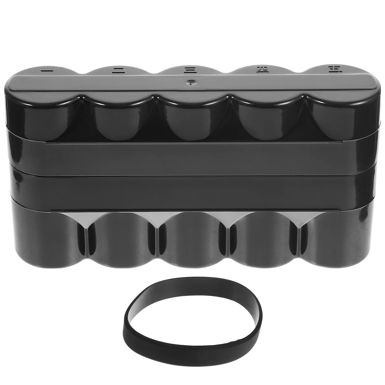 Film Container Storage Box Hard Plastic Protective Case Compact Film Roll Organizer for Batteries Fishing Hooks Jewelry