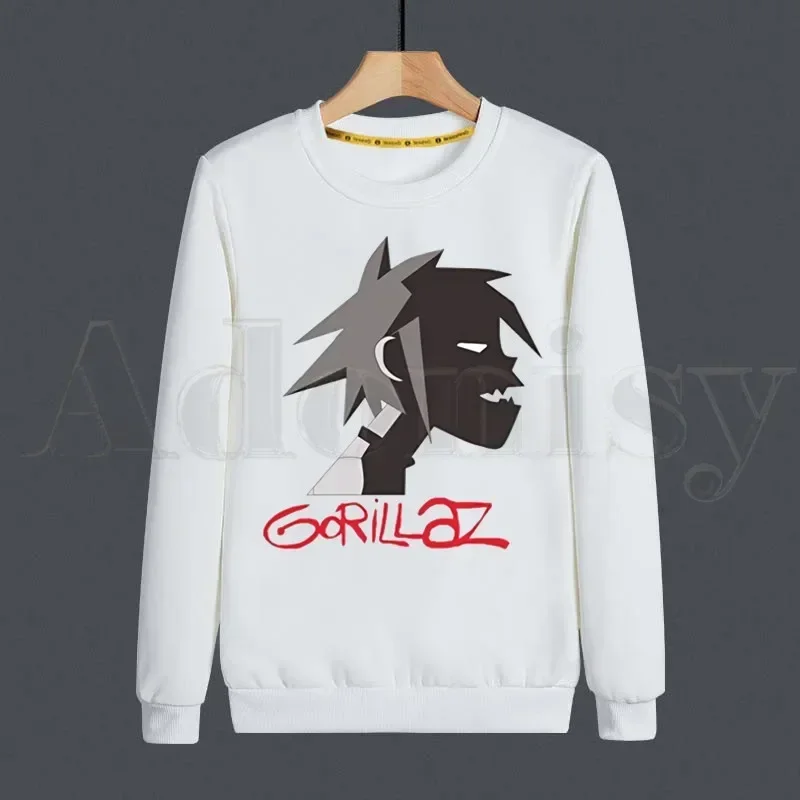 Sudadera con capucha de banda de música para hombre, ropa con estampado de moda, estilo Hip-Hop, PUNK ROCK, Gorillaz