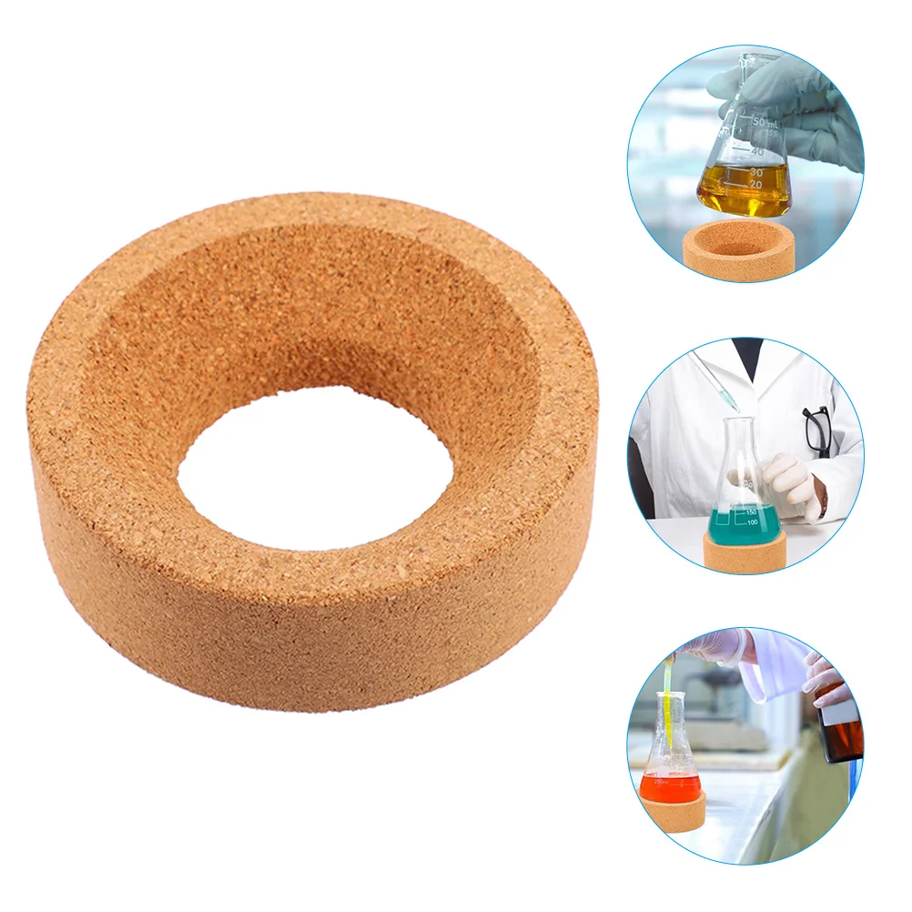 

Cork Flask Stand Holder Round Bottom Laboratory Beaker Support Chemical Resistance Non Soft Base Mats