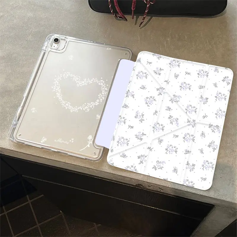 Anti-Bending 3+Y Fold Case For OPPO PAD 2/3 11.6 PAD5/6 12.1 OnePlus PAD2 12.1 OPPO PAD Air 5 12.1 OPPO PAD Air2 11.4