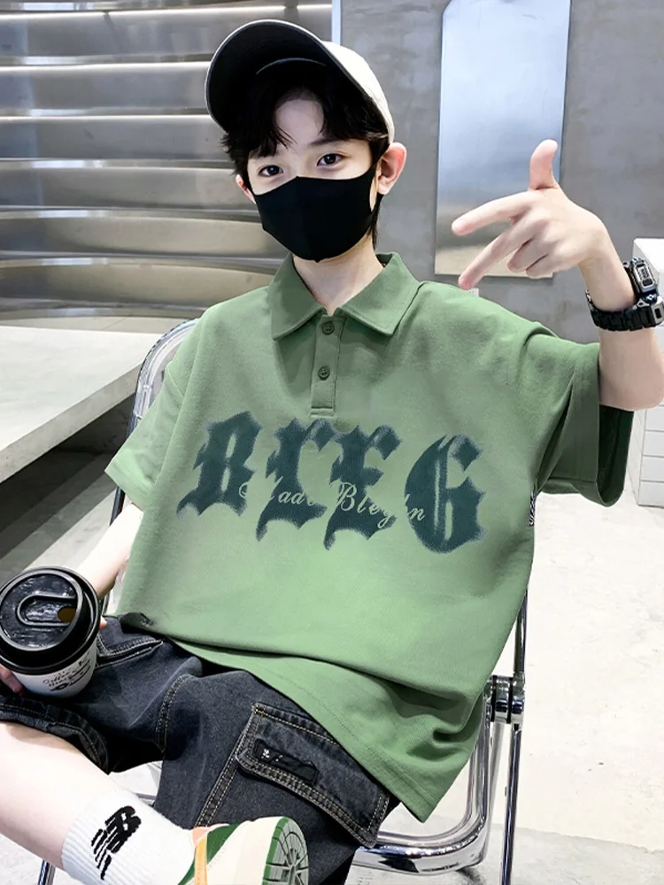 t-shirt-a-manches-courtes-pour-garcons-marque-de-vetements-tendance-pour-enfants-chemise-a-lettres-a-demi-manches-tenue-d'ete-pour-garcons