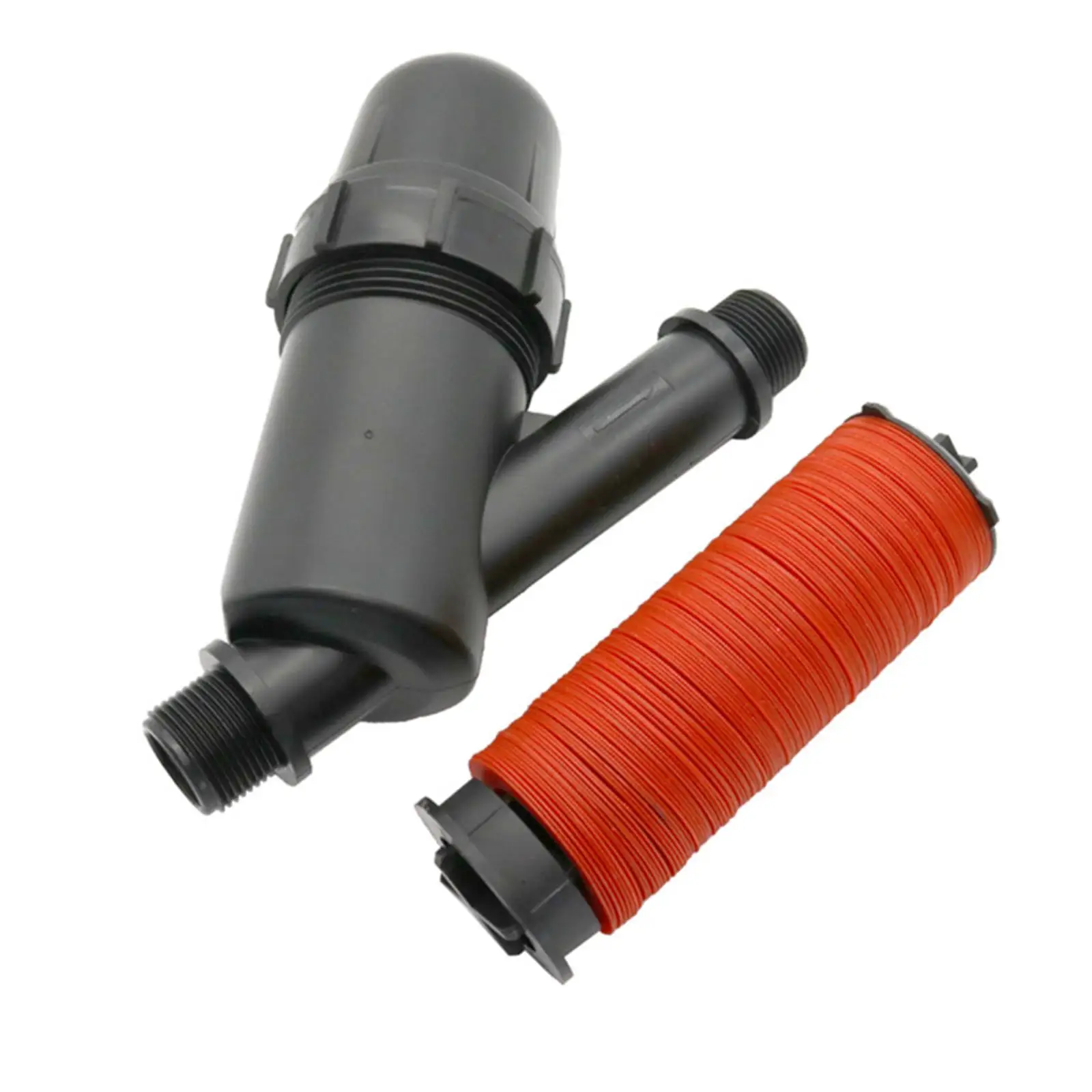 3 4 Male Thread Garden Irrigation Disk Filters Y Type Lamination Low Pressure Loss for Garden Sprayer Systems
