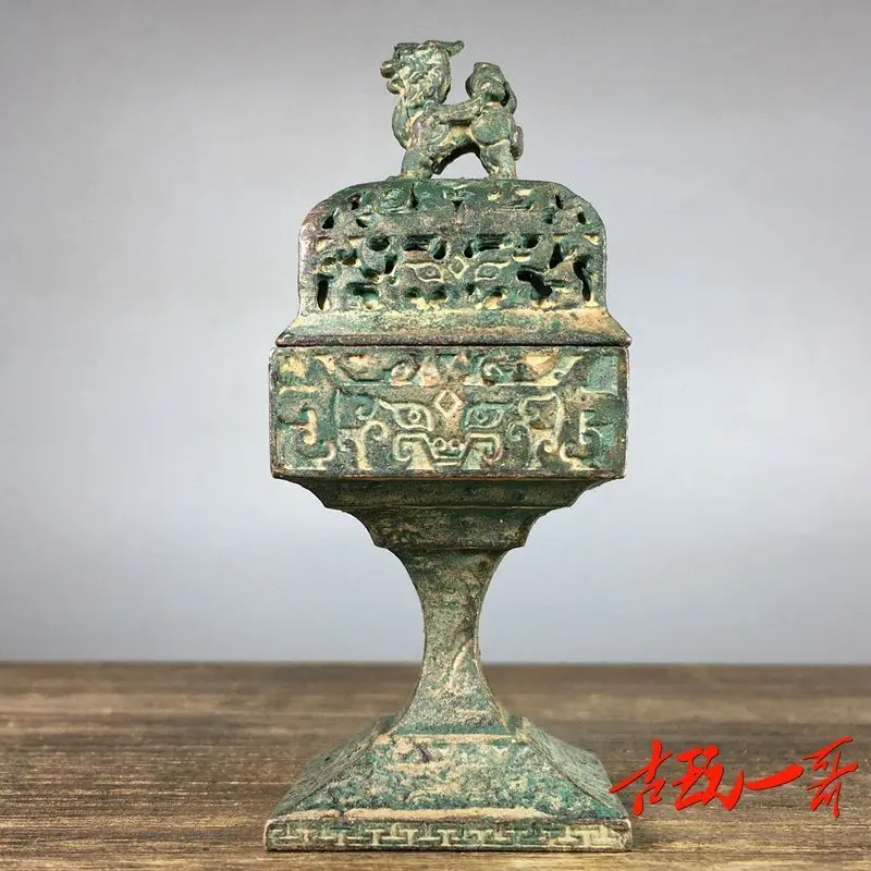 Retro Boshan stove pixiu incense burner Ornament Decoration Tea Pet Figurines Desk Decor Accessories