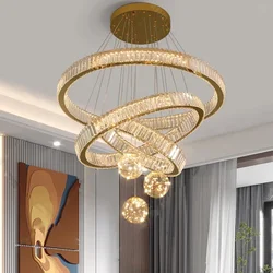 home decorationPendant lights, luxury crystal living room chandelier, dining room Pendant lamp, ceiling light, indoor lighting