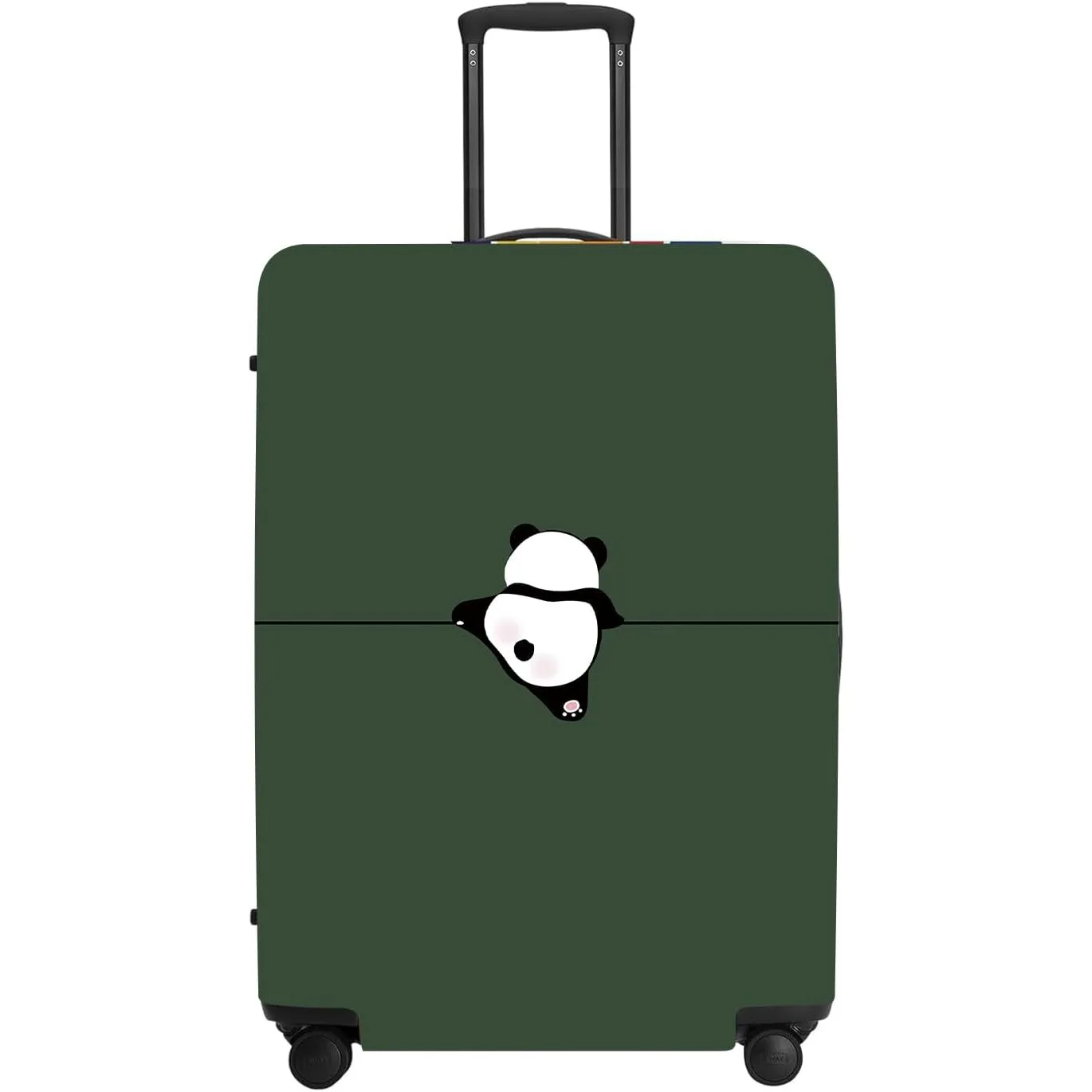 

Adorable Panda Bear Luggage Cover Set, Asian Animal Print Elastic Suitcase Protector, Travel Gear for China Trips