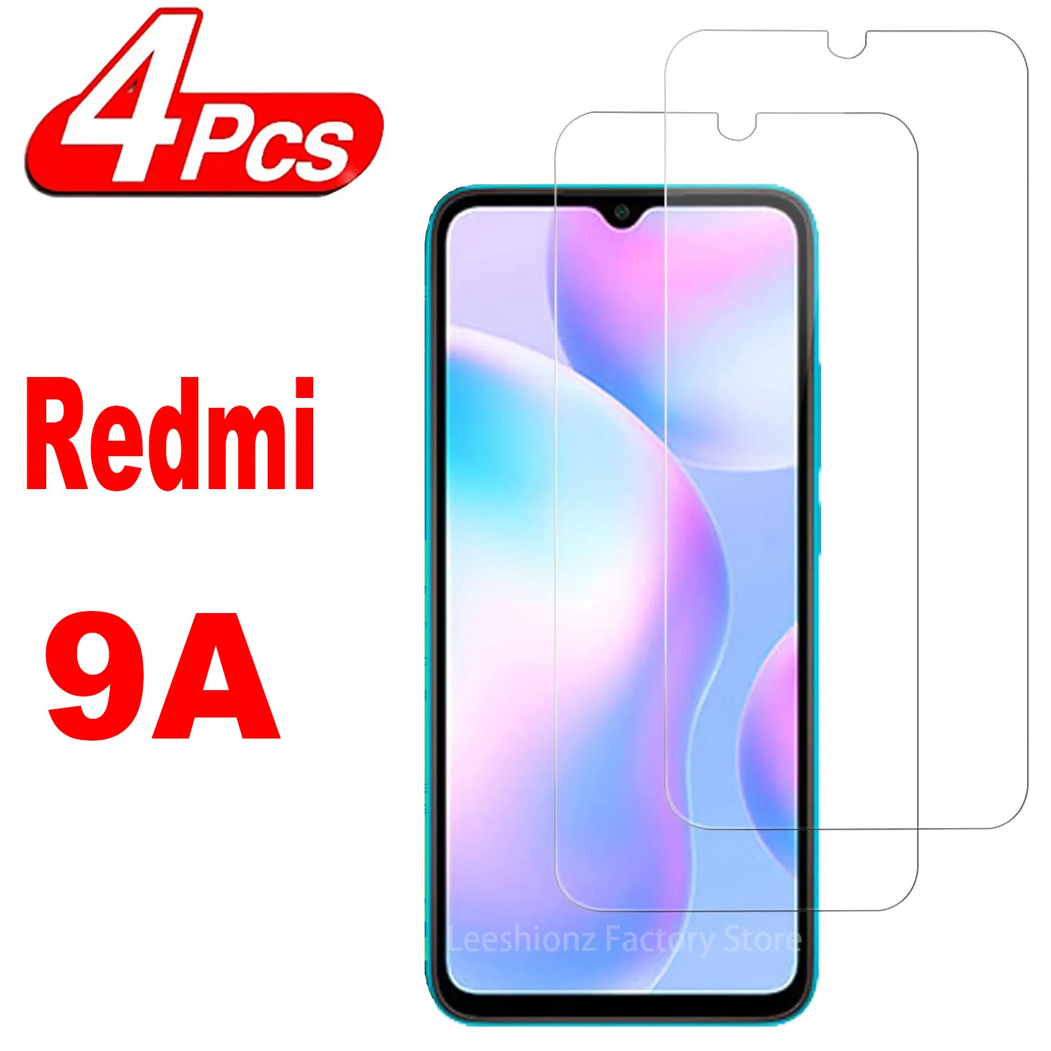 

2/4 шт. защитное стекло для экрана Xiaomi Redmi 9A 9AT пленка из закаленного стекла