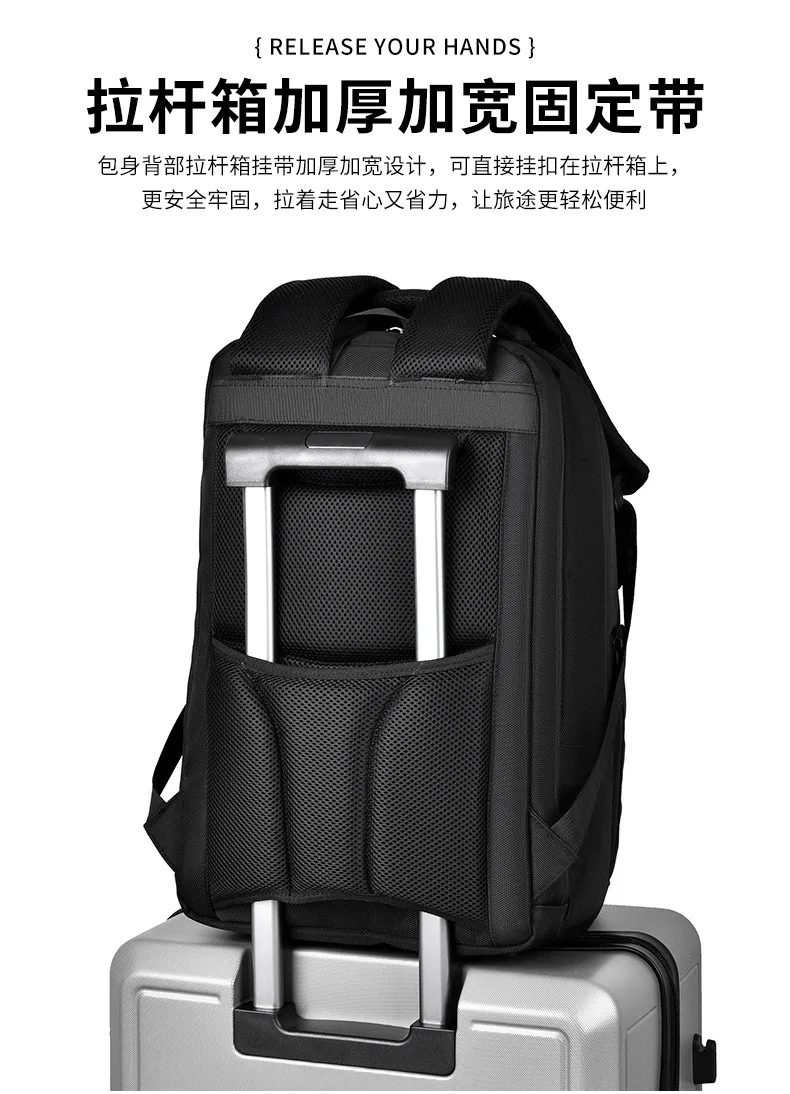 Stylish Premium Travel & Commuter Backpack for Men,Laptop Bag for Men Women, Durable Daypack Carry-On Luggage
