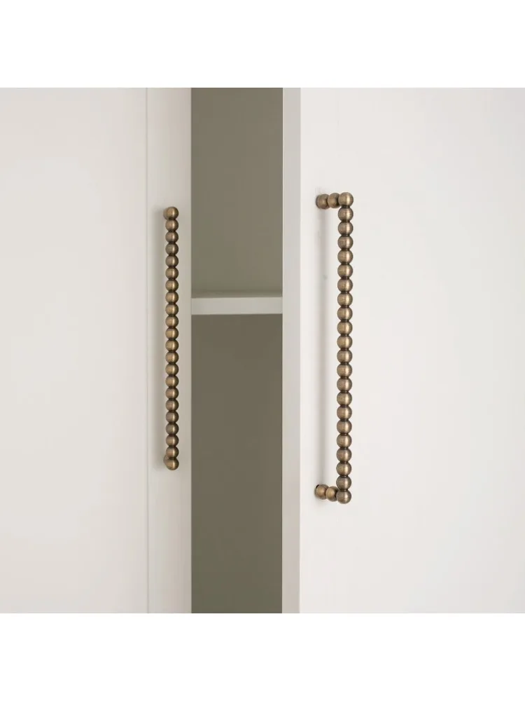 Massief Messing Kleine Ronde Bal Handvat Kast Garderobe Lade Knoppen/Schoenenkasten voor Laden Keuken Handgrepen Meubelbeslag - afbeelding 2