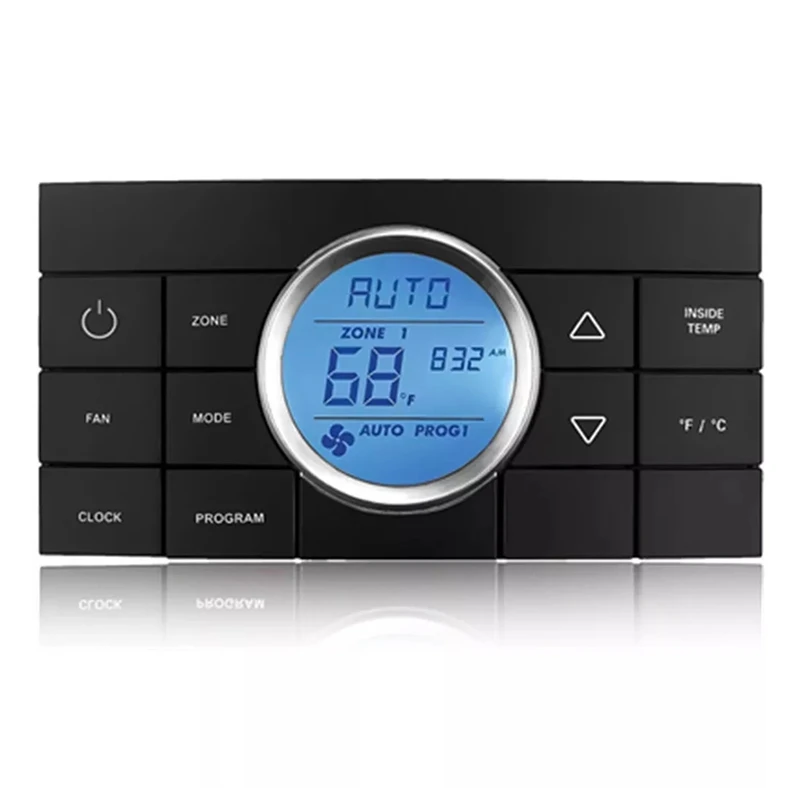 AA81- 3314082011   サーモスタット温度制御パネル RV サーモスタットマルチゾーンコンフォートコントロールセンターサーモスタット 10 ボタン