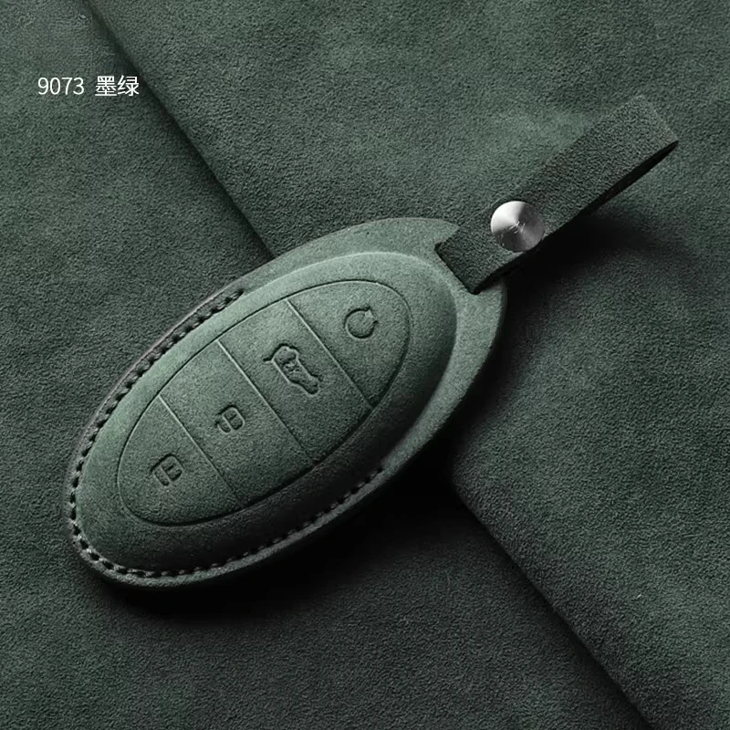 For BYD Yangwang U8 U9 Keycase Suede Luxury Edition All Inclusive Shell Buckle 25 Models