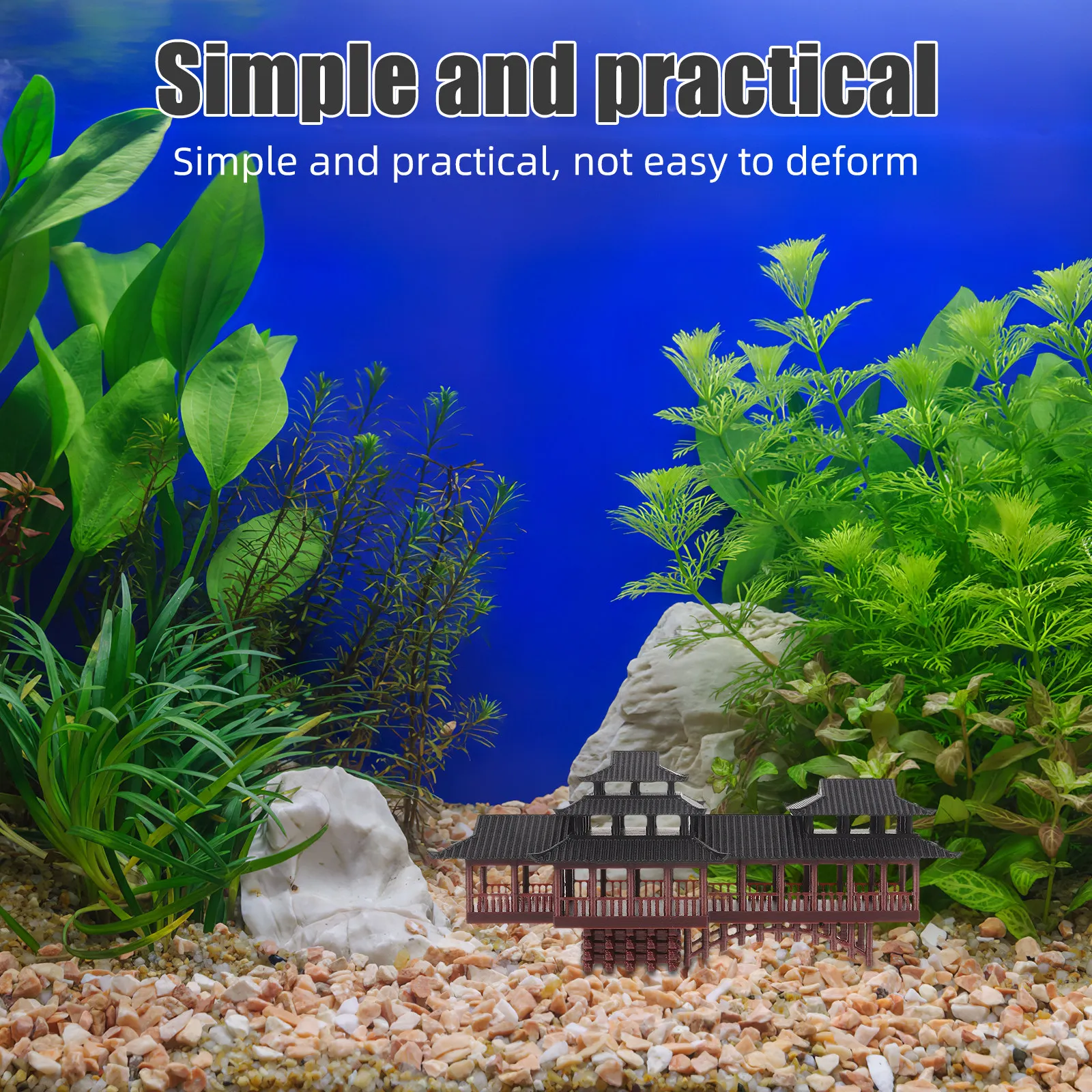 Simulated Stone Arched Bridge  - Aquarium Fish Bridge 评论和价格