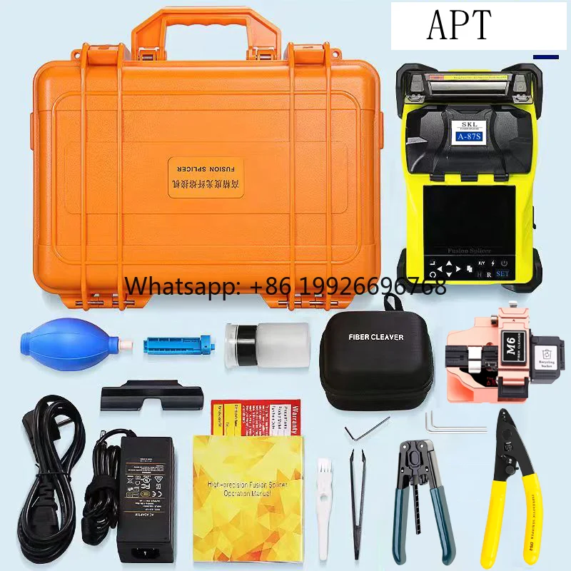 Optical Fiber Welder A-87S FTTH Fiber Optic Fusion Splicer